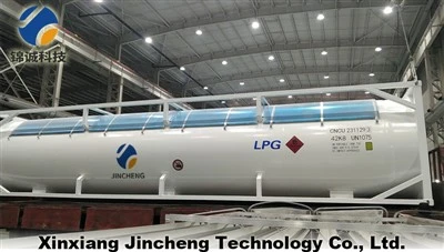 Tangki LPG ISO Wadah Tangki LPG 40FT Tangki LPG Portabel